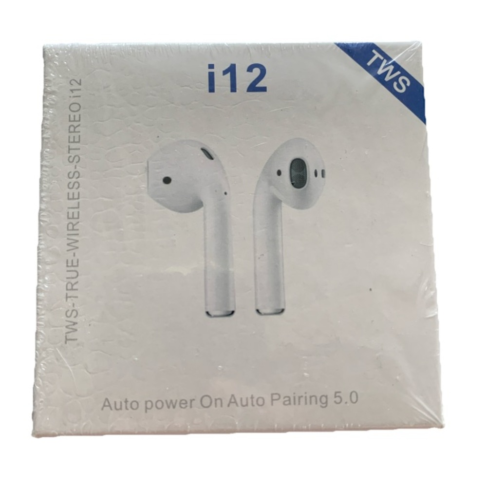 i12 TWS True Wireless Stereo, audio power On Auto Pairing 5.0